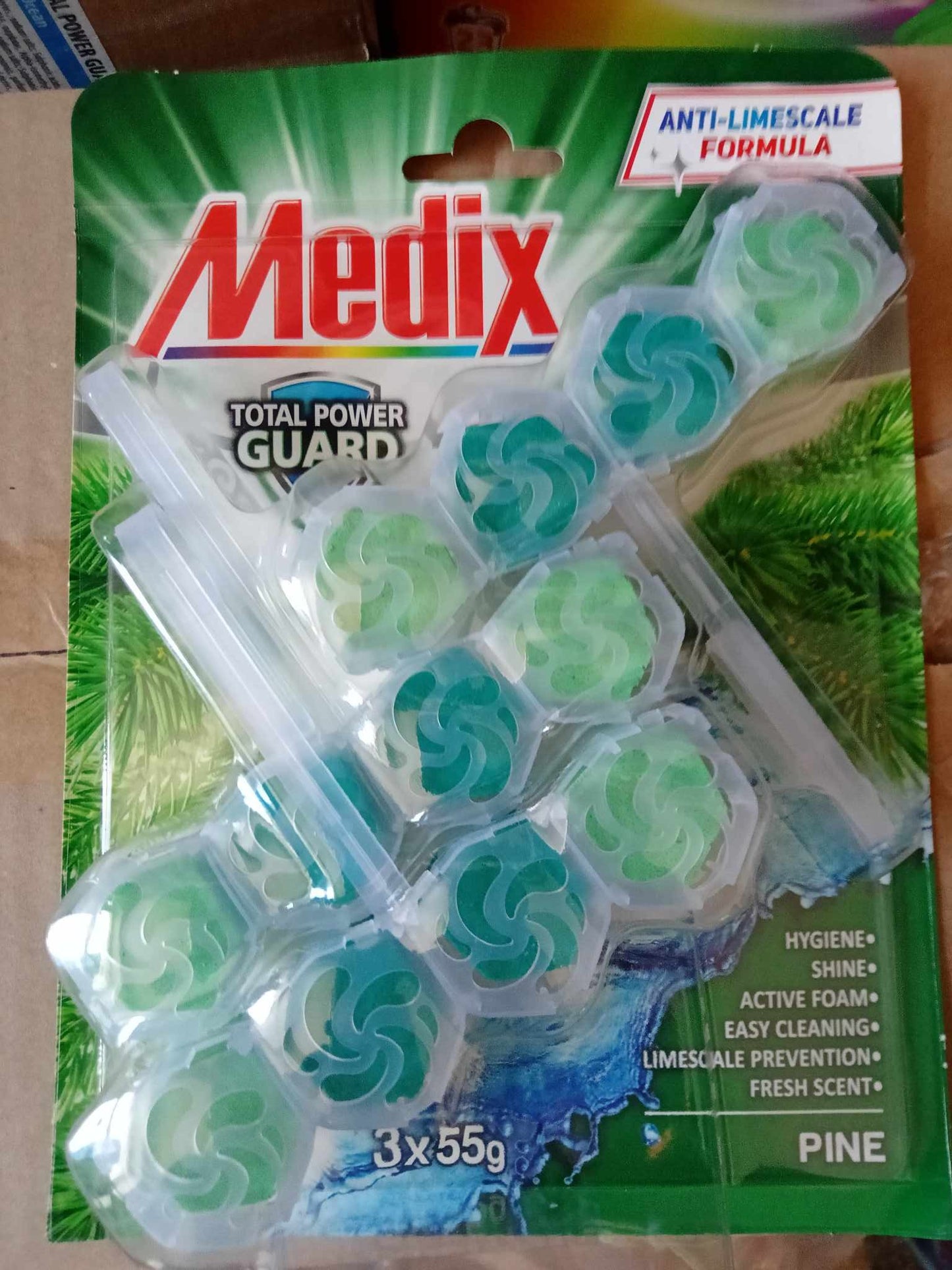 Ароматизатор за тоалетна Медикс 3x55гр.