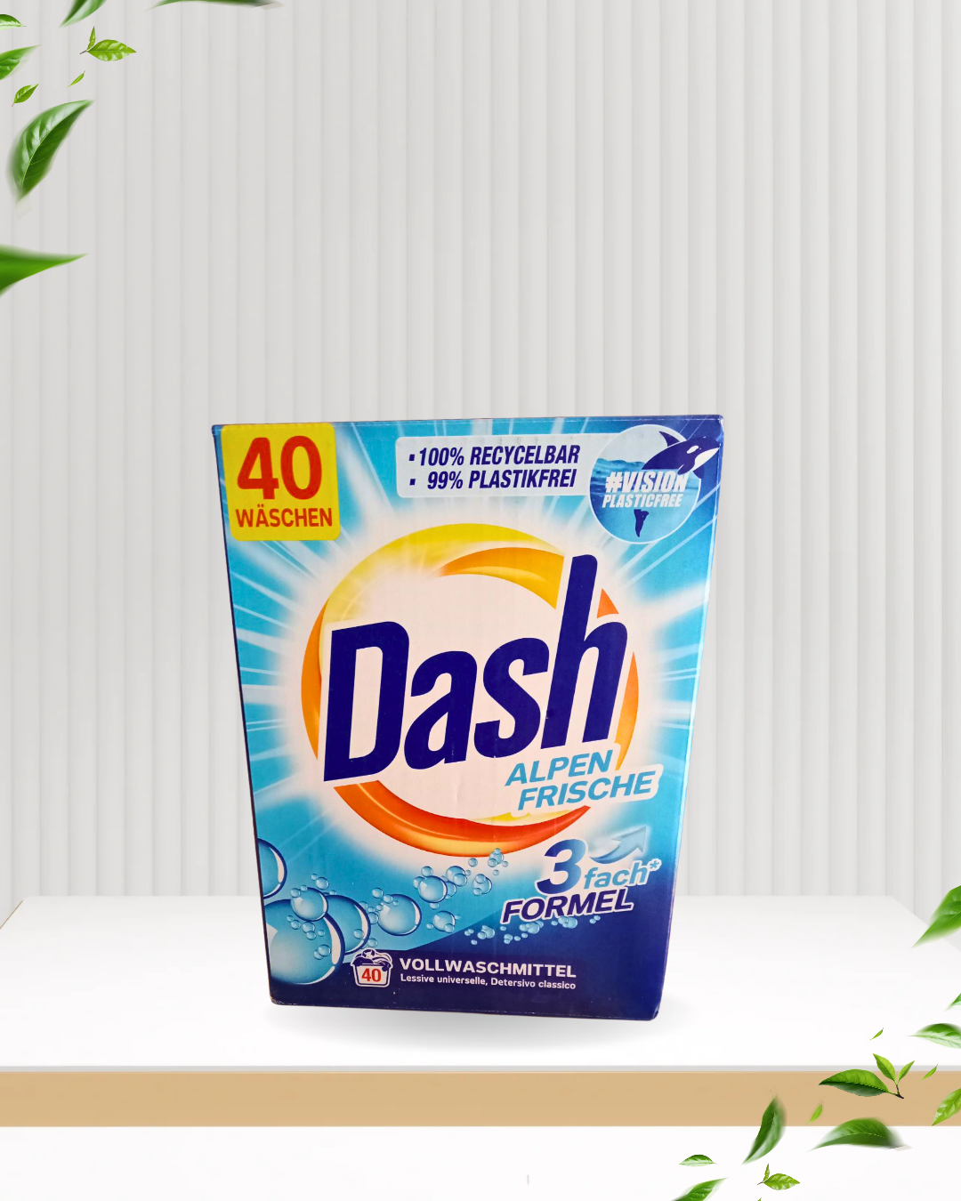 Прах за пране Dash - 40 пранета