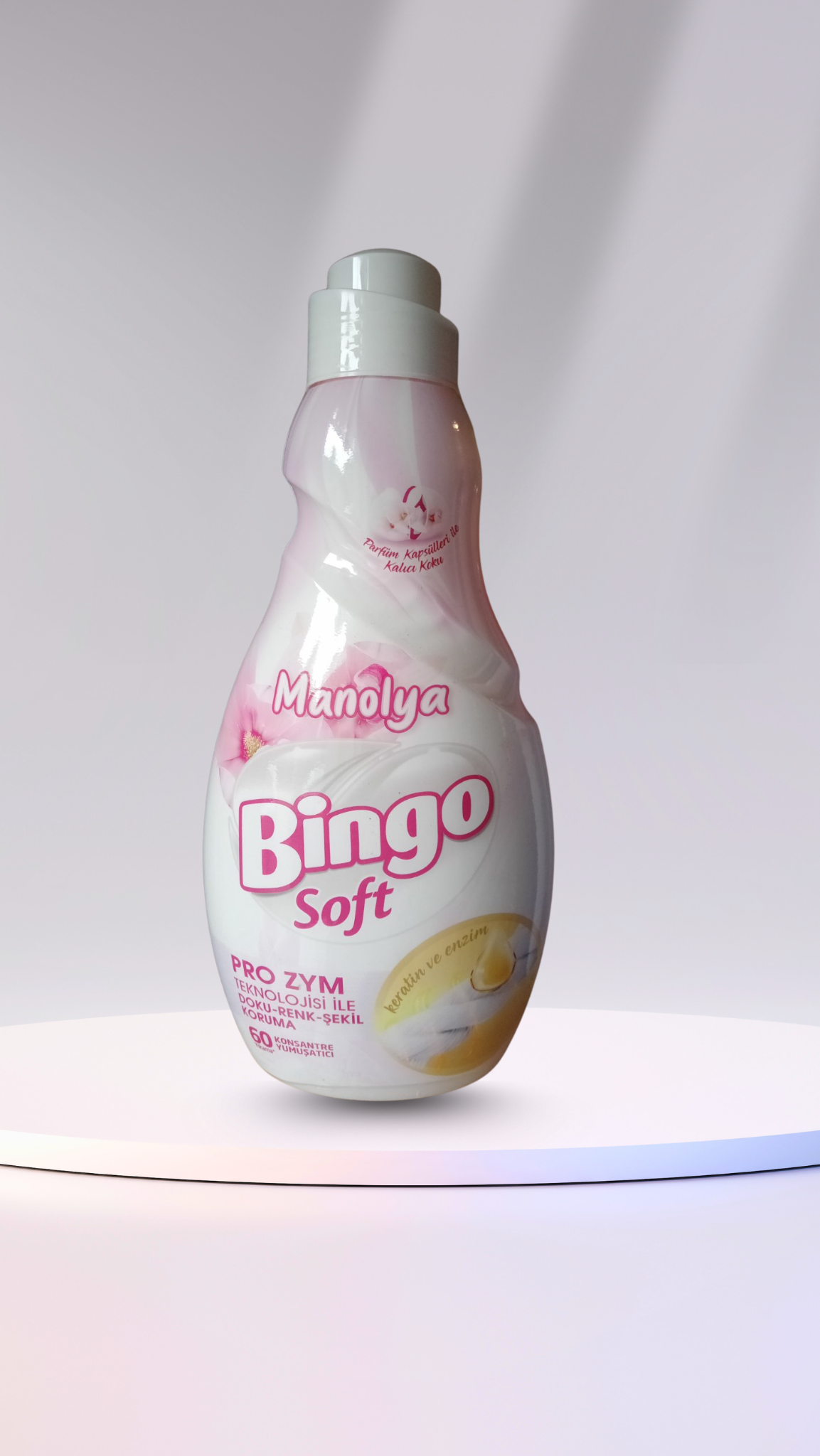 Омекотител Bingo Soft с аромат на магнолия - 60 пранета