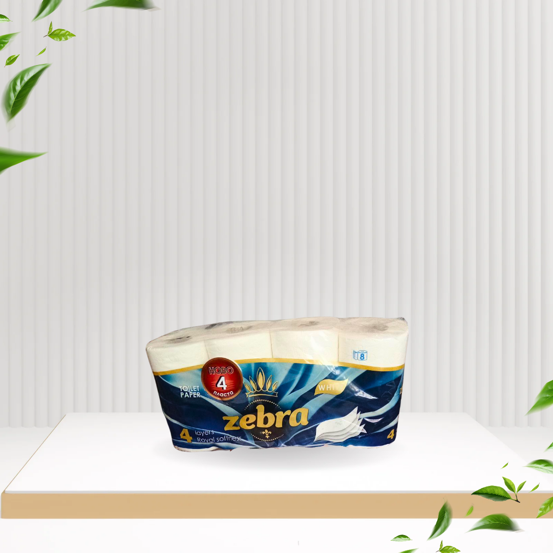 Тоалетна хартия - Zebra
