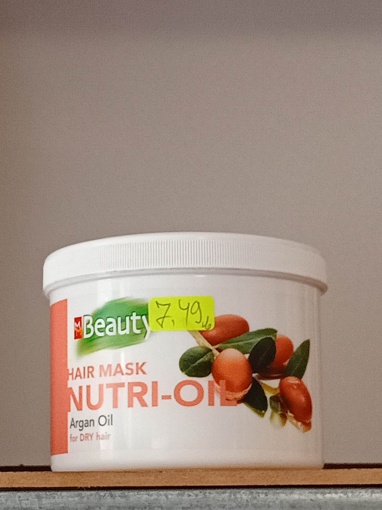 Маска за коса, BEAUTY, фраганово масло, за суха коса,500ml