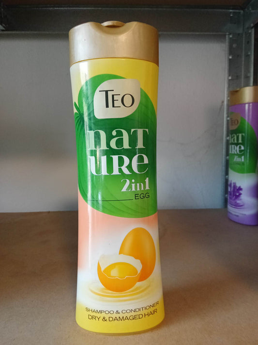Шампоан и балсам 2в1 за суха и изтощена коса 350ml