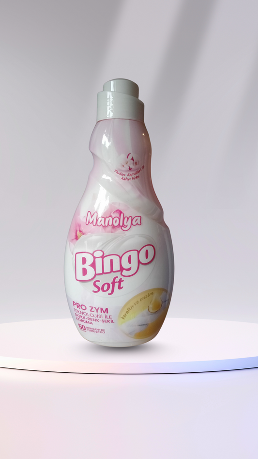 Омекотител Bingo Soft с аромат на  магнолия - 60 пранета