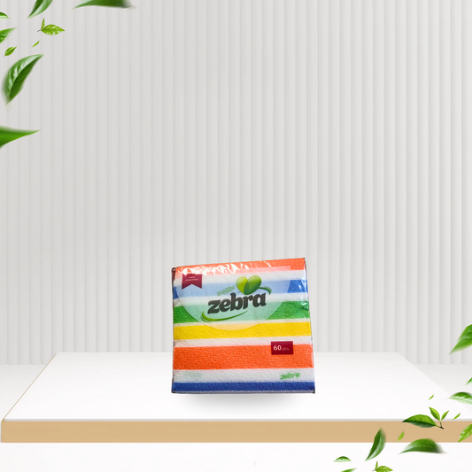 Салфетки Zebra - 60 бр.
