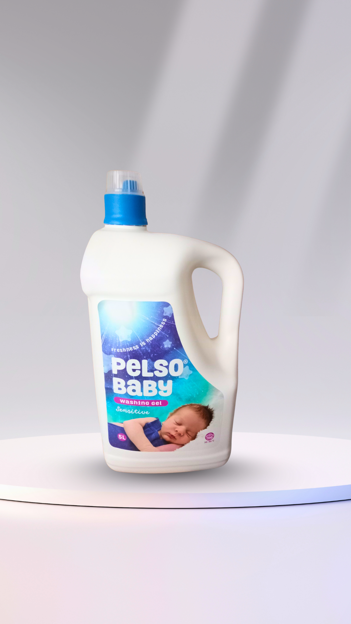ГЕЛ ЗА ПРАНЕ PELSO ЗА БЕБЕТА, 5Л., 100 ПРАНЕТА, УНГАРСКИ